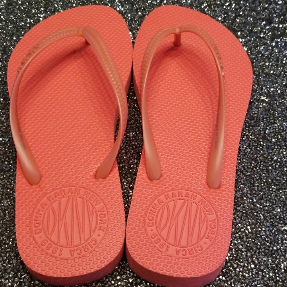 Donna Karan Flip Flops - Picture 2 of 4